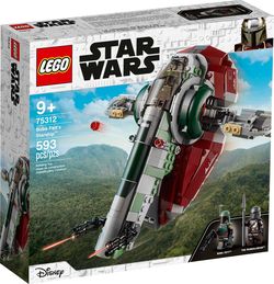 LEGO Star Wars 75312 Boba Fett's Starship - Brand New Sealed, Retired