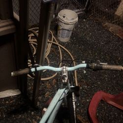 Cute Light Blue Bike