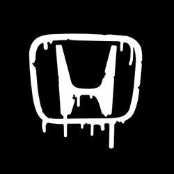 White Vinyl Decal 4” X 5”  Can be made any size 