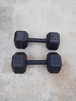 25 Pound Dumbbell Pair