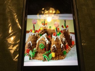 Nordic Ware Castle Bundt Pan. This pan can be used for a Gingerbread Castle, Princess Castle, Many more ideas on line.  Like NEW. Red. $15