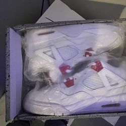 2020 Air Jordan 4 Retro 'Red Metallic