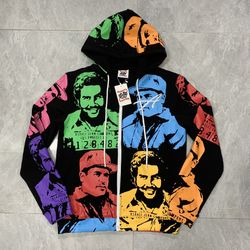 Asaali Rainbow Hoodie Size Large