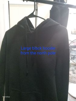 Black hoodie