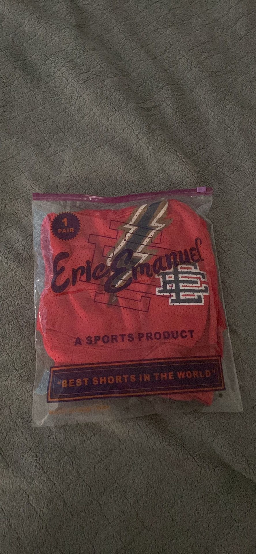 Red Eric Emanuel Shorts