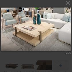 Oversized Adriana Hoyos Coffee Table 