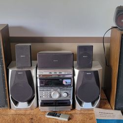 Panasonic Sony Speakers Entertainment Center MCS Series