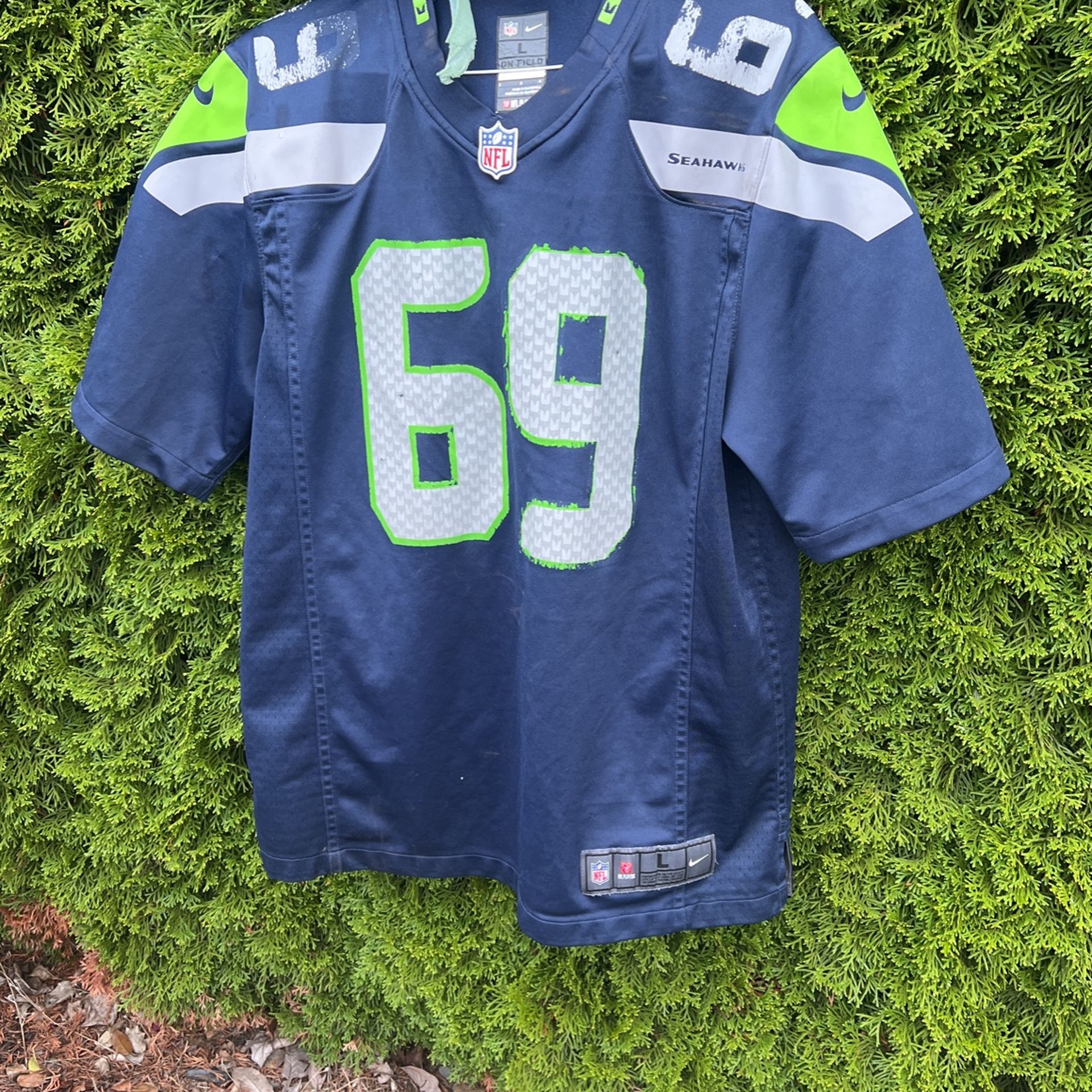 69 Seattle Seahawks Jersey Size Large