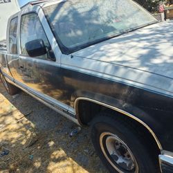 1989 Chevy Silverado Obs Extra Cab For Parts 