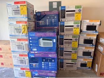 BRAND NEW! MIDEA WINDOW AC UNITS! 5000,6000,8000,12000 BTU ❄️