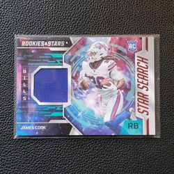 James Cook Rookies & Stars Star Search Jersey Patch