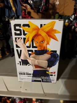 Dragon Ball Z Edge Water Works SSJ Saiyan Armor Trunks Statue