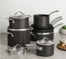 Kirkland signature 12 piece Hard-Anodized Nonstick Cookware set
