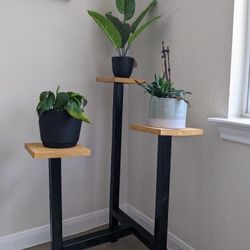 Wood Stand + Wood Frames Set | Reclaimed Wood