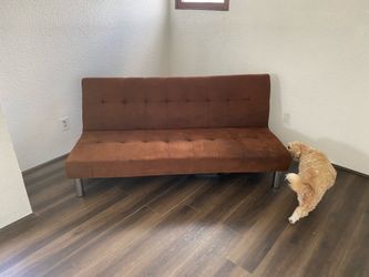 Brand new velvet futon never used