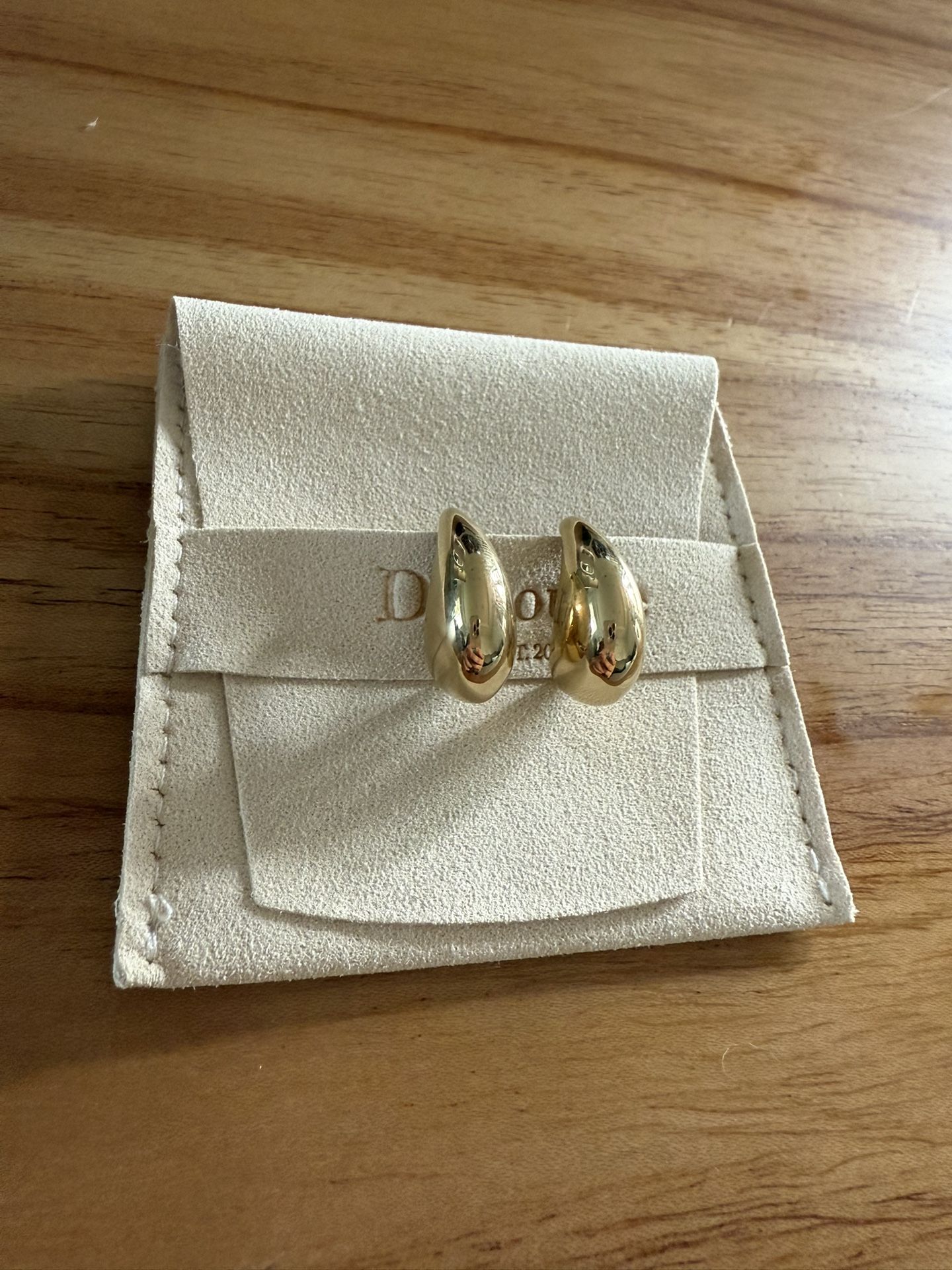 New D. Louise Hoop Earrings