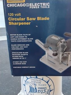 Chicago Electric 120V Circular Saw Blade Sharpener
