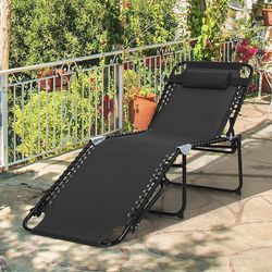 Collapsible Beach Lounge Chair