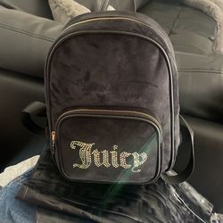 Juicy Couture Velour Mini Backpack