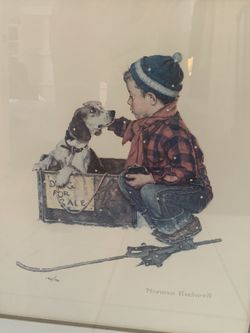 Norman Rockwell lithograph 