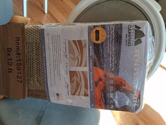 9'x 12' Reversible Outdoor Rug