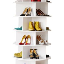 360° Rotating Shoe Rack – Like New ($110 OBO)
