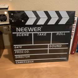 Movie Prop Clapboard Party Premiere Decoration Photography NEW $15