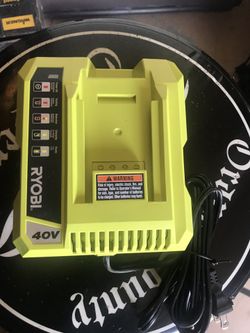 Ryobi 40V charger new