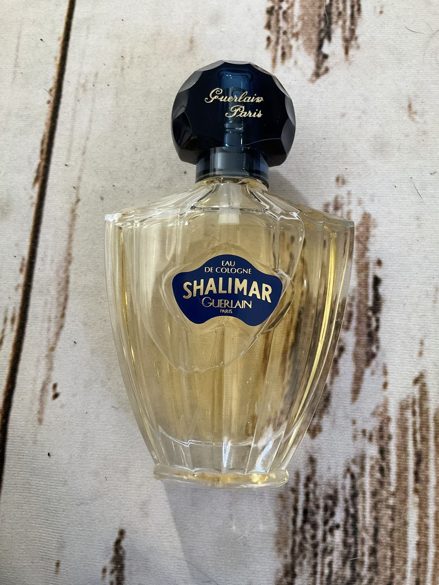 VINTAGE SHALIMAR GUERLAIN PARIS 2.5OZ 