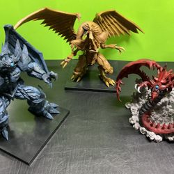 Ichibansho Yugioh Egyptian God Statues