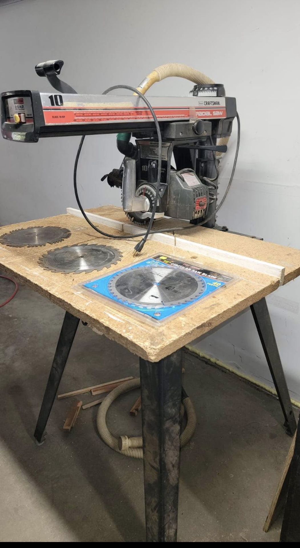 10” Radial Arm Saw (CASH ONLY)