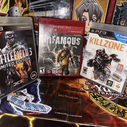 PlayStation 3 Games Bundle: Battlefield 3, Infamous, Killzone 3