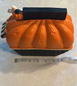 Halloween Pumpkin Decorative Box
