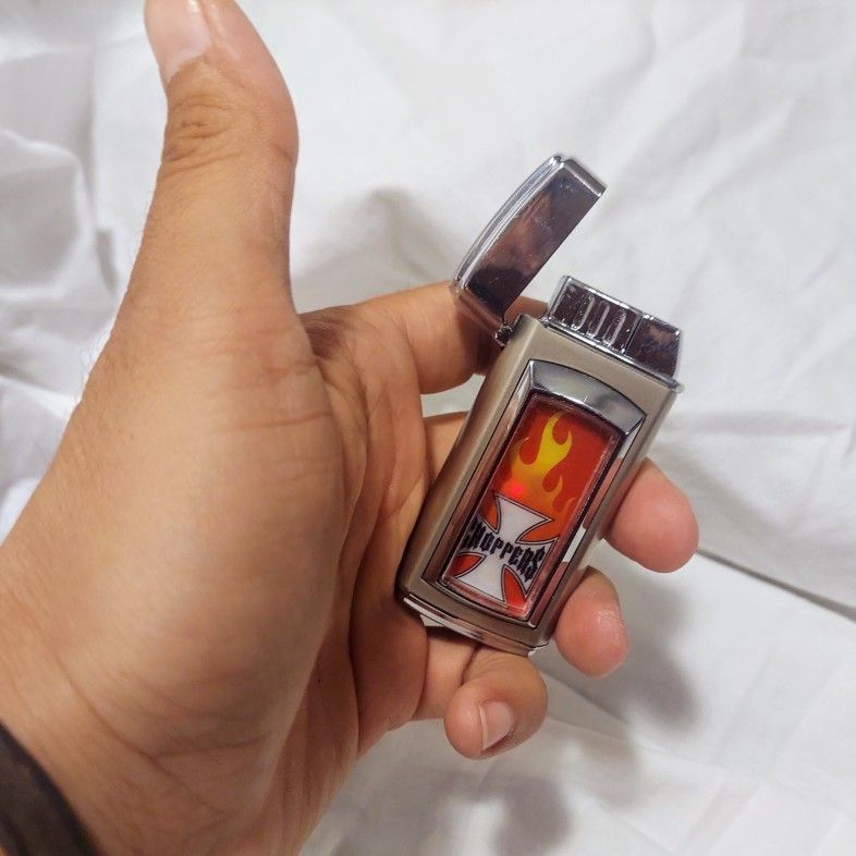 Choppers Pocket Cigarette Lighter "Lights Up"
