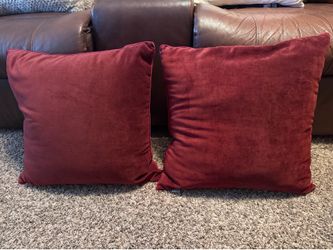 Throw pillows  (2)