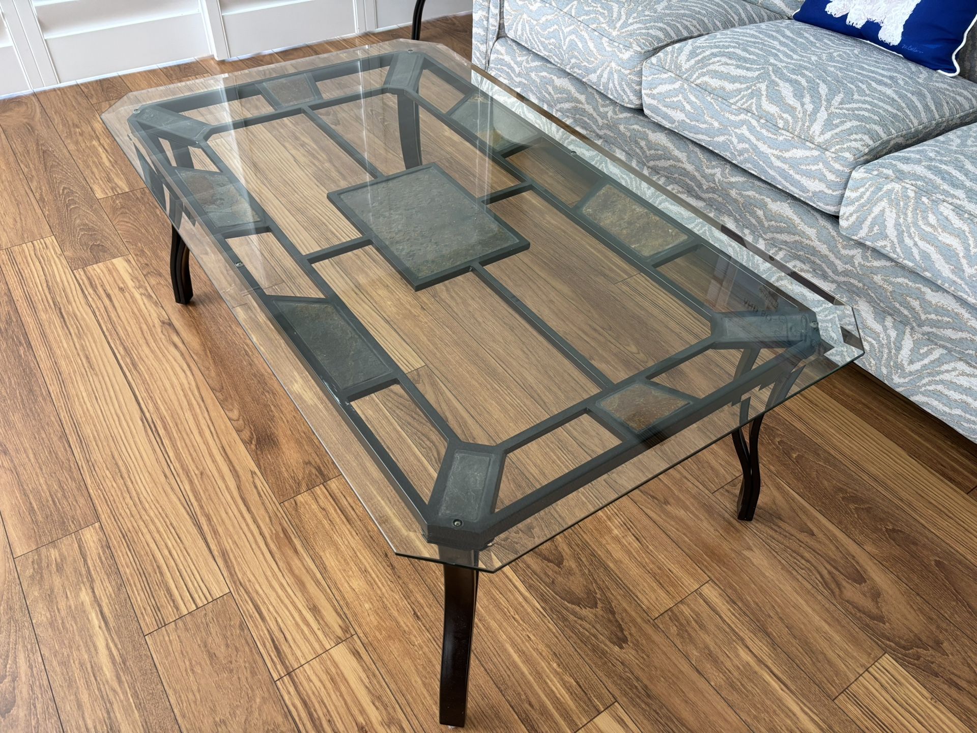 Heavy Metal & Glass Tables