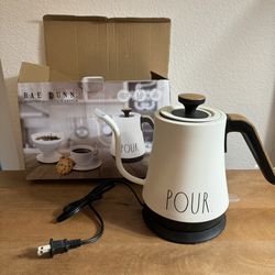 Rae Dunn POUR Electric Gooseneck Kettle