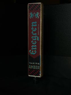 Enegren Brewing Co. Valkyrie Amber Tap Handle
