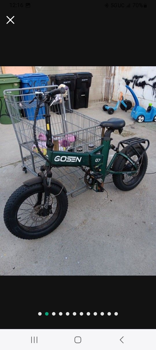 GOSEN Q7 DUAL BATTERY EBIKE