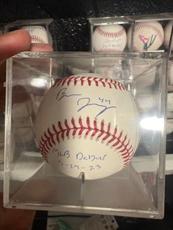Ben Joyce signed baseball