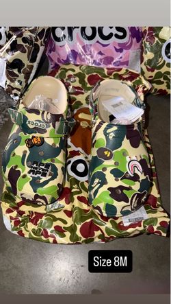 Bape crocs