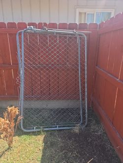 Galvanized gate