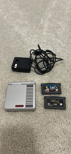 Gameboy Advance SP NES Edition with Games