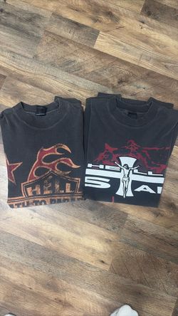 Hellstar Graphic T-Shirts Bundle (2)