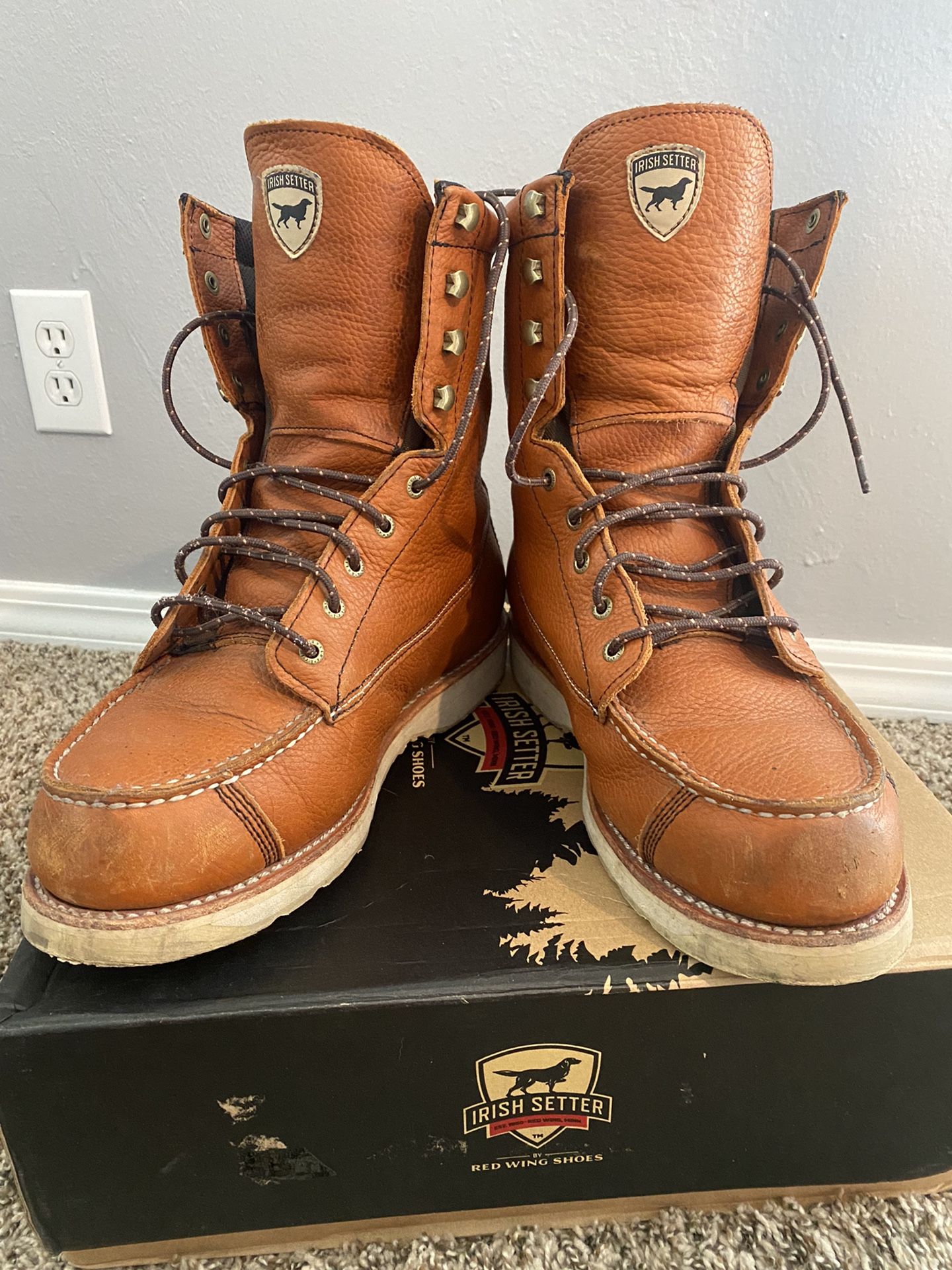 Irishsetter Work Boot Size 12 8 In