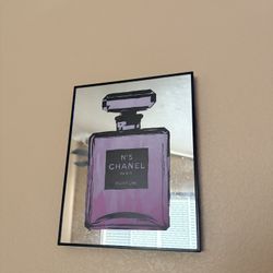 7 Pieces Purple Girl Wall Decor 