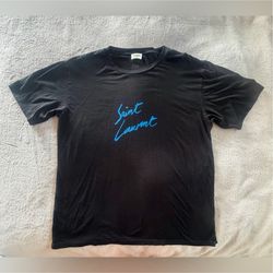 Saint Laurent Script Tee