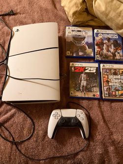 play station 5 slim come with games 370