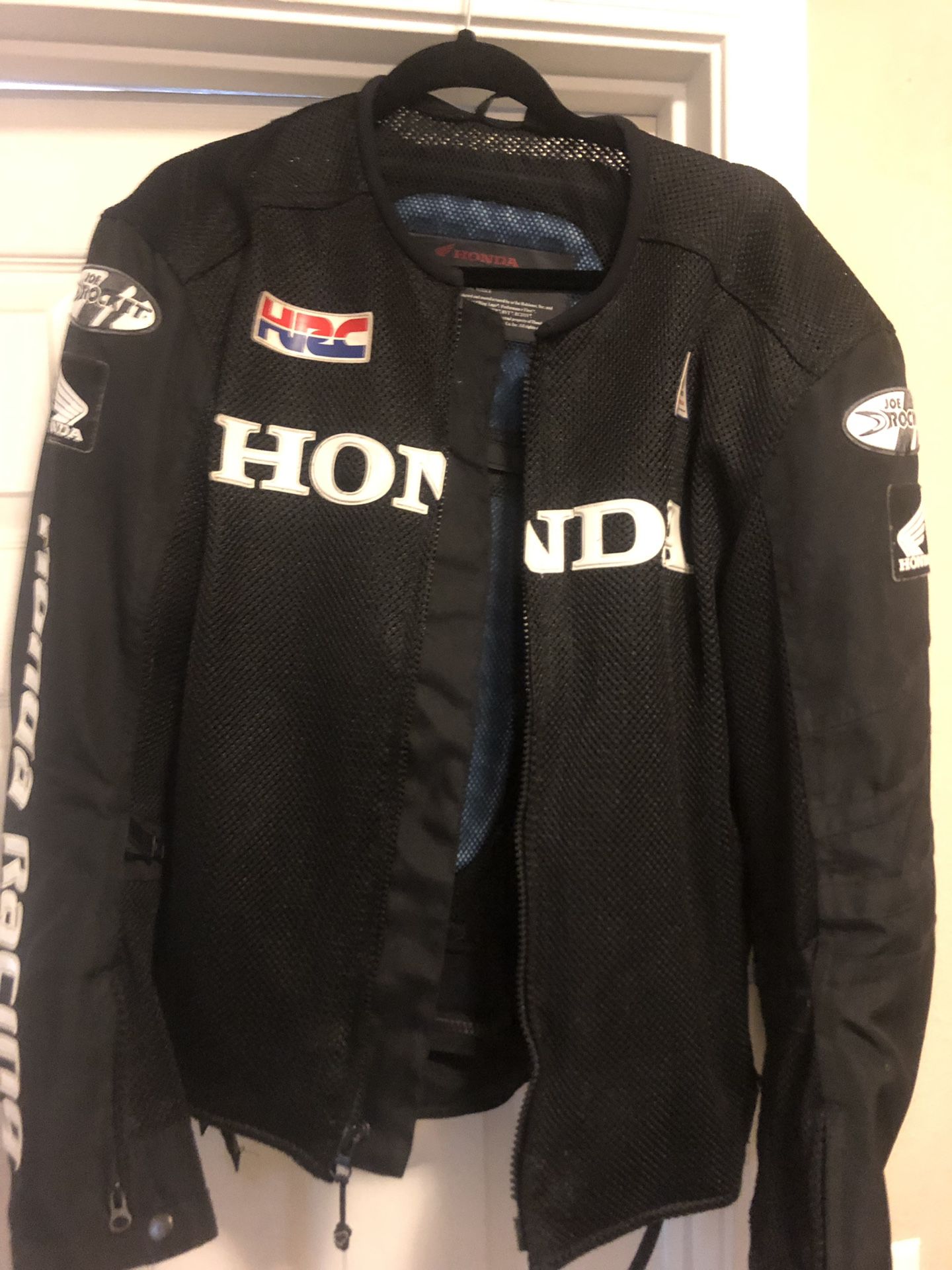 Official Honda licensed joe rocket motorcycle jacket.