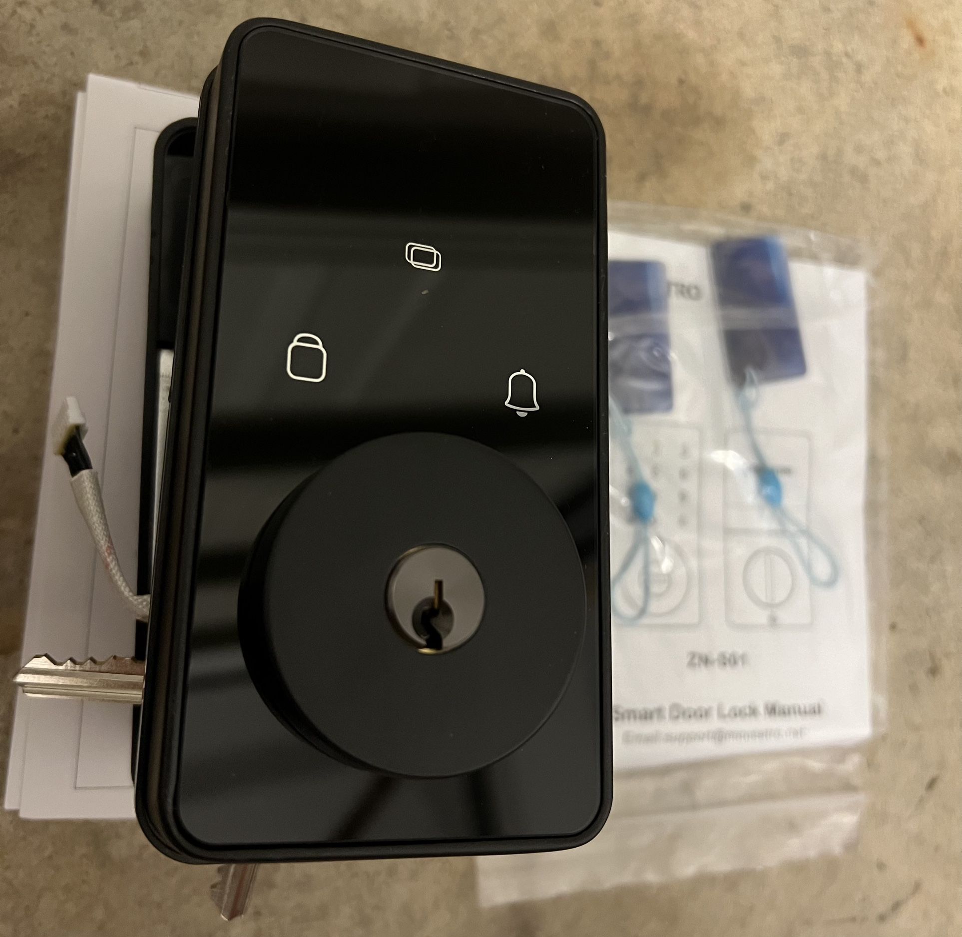 New Smart Lock With Touchscreen And App Control